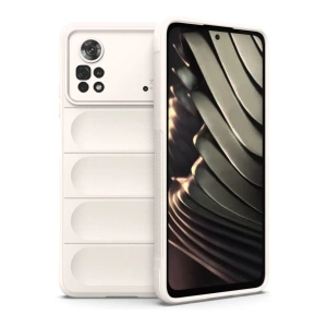 Xiaomi Poco X4 Pro 5G Kılıf Optimum Silikon - Krem