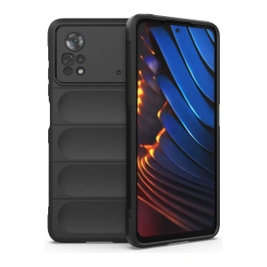 Xiaomi Poco X4 Pro 5G Kılıf Optimum Silikon - Siyah