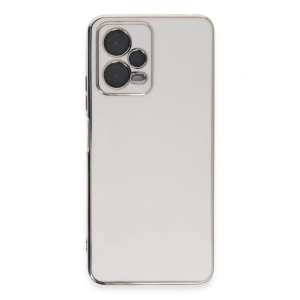 Xiaomi Poco X5 5G Kılıf Volet Silikon - Beyaz