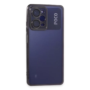 Xiaomi Poco X5 Pro 5G Kılıf Lensli Silikon - Mor
