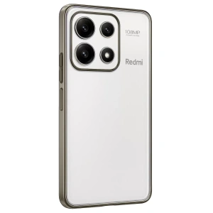 Xiaomi Poco X6 Pro Kılıf Lensli Silikon - Gold