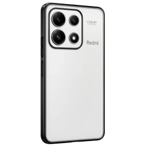 Xiaomi Poco X6 Pro Kılıf Lensli Silikon - Siyah