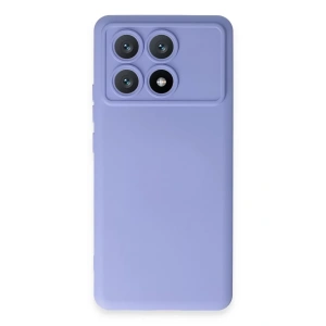 Xiaomi Poco X6 Pro Kılıf Nano içi Kadife Silikon - Lila