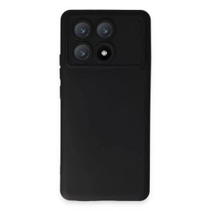 Xiaomi Poco X6 Pro Kılıf Nano içi Kadife Silikon - Siyah