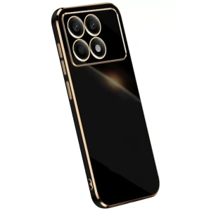Xiaomi Poco X6 Pro Kılıf Volet Silikon - Siyah