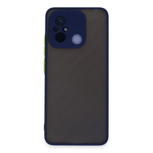 Xiaomi Redmi 12C Kılıf Montreal Silikon Kapak - Lacivert