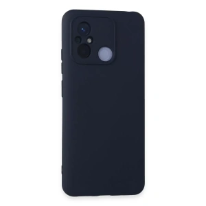 Xiaomi Redmi 12C Kılıf Nano içi Kadife Silikon - Lacivert