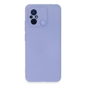 Xiaomi Redmi 12C Kılıf Nano içi Kadife Silikon - Lila