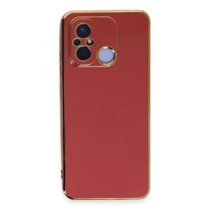Xiaomi Redmi 12C Kılıf Volet Silikon - Kırmızı