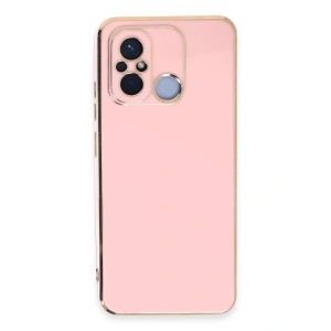 Xiaomi Redmi 12C Kılıf Volet Silikon - Pembe