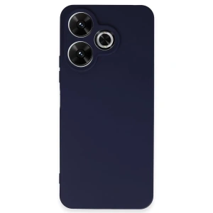 Xiaomi Redmi 13 4G Kılıf First Silikon - Lacivert