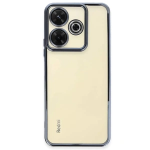 Xiaomi Redmi 13 4G Kılıf Lensli Silikon - Açık Mavi