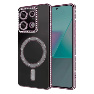 Xiaomi Redmi 13C Joke Simli Magneticsafe Kılıf - Pembe