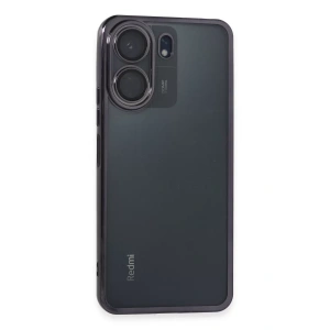 Xiaomi Redmi 13C Kılıf Lensli Silikon - Mor