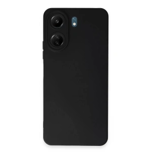 Xiaomi Redmi 13C Kılıf Nano içi Kadife Silikon - Siyah