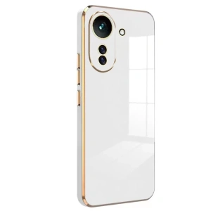 Xiaomi Redmi 13C Kılıf Volet Silikon - Beyaz