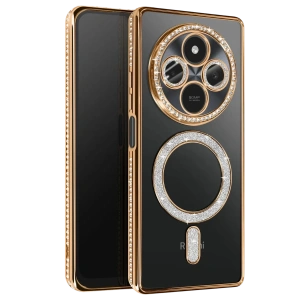 Xiaomi Redmi 14C Joke Simli Magneticsafe Kılıf - Gold