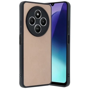 Xiaomi Redmi 14C Kılıf Aras Deri Kapak - Pudra