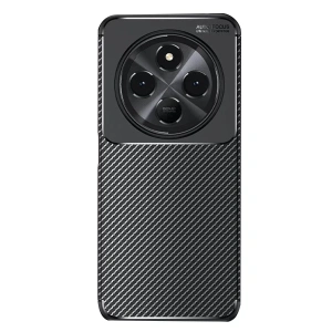 Xiaomi Redmi 14C Kılıf Auto Focus Karbon Kapak - Siyah