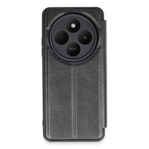 Xiaomi Redmi 14C Kılıf Flip Cover - Siyah