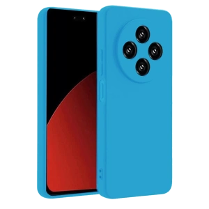 Xiaomi Redmi 14C Kılıf Nano içi Kadife Silikon - Mavi
