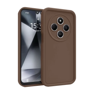Xiaomi Redmi 14C Kılıf Viera Silikon - Kahverengi