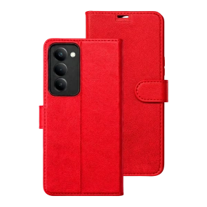 Xiaomi Redmi 15 5G Trend S Plus Kapaklı Kılıf - Kırmızı