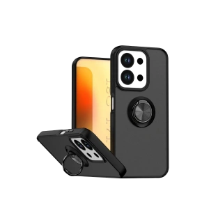 Xiaomi Redmi 15C 4G Montreal Yüzüklü Silikon Kapak - Siyah