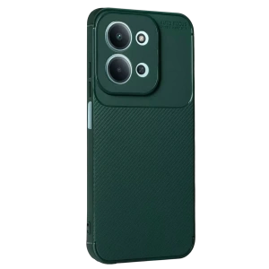 Xiaomi Redmi 15C 5G Auto Focus Karbon Kapak - Koyu Yeşil