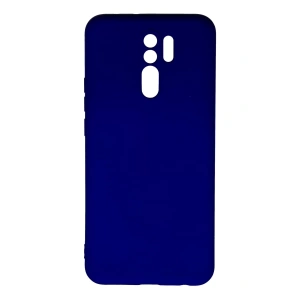 Xiaomi Redmi 9 Kılıf Nano içi Kadife Silikon - Lacivert