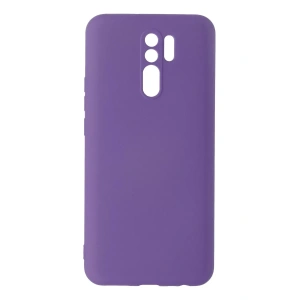 Xiaomi Redmi 9 Kılıf Nano içi Kadife Silikon - Mor