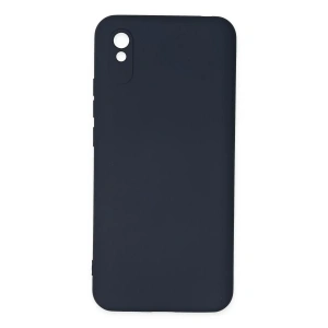 Xiaomi Redmi 9A Kılıf Nano içi Kadife Silikon - Lacivert