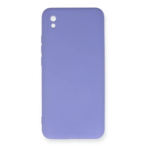 Xiaomi Redmi 9A Kılıf Nano içi Kadife Silikon - Lila