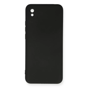 Xiaomi Redmi 9A Kılıf Nano içi Kadife Silikon - Siyah