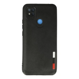 Xiaomi Redmi 9C Kılıf Loop Deri Silikon - Siyah