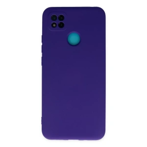 Xiaomi Redmi 9C Kılıf Nano içi Kadife Silikon - Mor