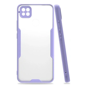Xiaomi Redmi 9C Kılıf Platin Silikon - Lila