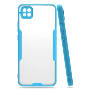 Xiaomi Redmi 9C Kılıf Platin Silikon - Mavi