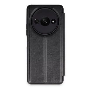 Xiaomi Redmi A3 4G Kılıf Flip Cover - Siyah