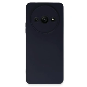 Xiaomi Redmi A3 4G Kılıf Nano içi Kadife Silikon - Lacivert