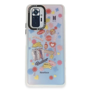Xiaomi Redmi Note 10 Pro Kılıf Estoril Desenli Kapak - Estoril - 16