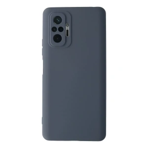 Xiaomi Redmi Note 10 Pro Kılıf Nano içi Kadife Silikon - Gri