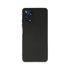 Xiaomi Redmi Note 11 Kılıf First Silikon - Siyah