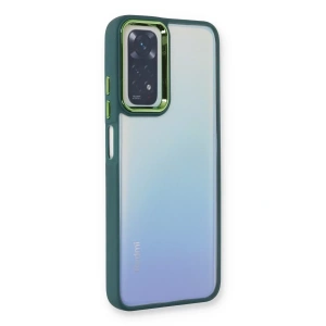 Xiaomi Redmi Note 11 Pro Kılıf Dora Kapak - Haki Yeşil