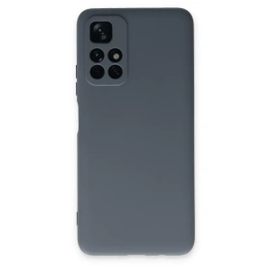 Xiaomi Redmi Note 11T Kılıf Nano içi Kadife Silikon - Gri