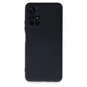 Xiaomi Redmi Note 11T Kılıf Nano içi Kadife Silikon - Lacivert