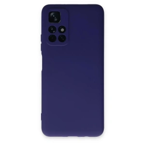 Xiaomi Redmi Note 11T Kılıf Nano içi Kadife Silikon - Mor