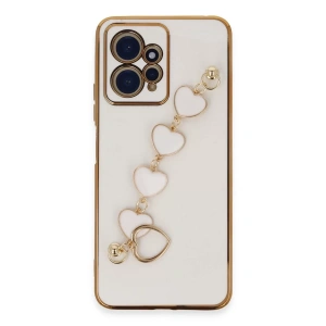 Xiaomi Redmi Note 12 4G Kılıf Esila Silikon - Beyaz