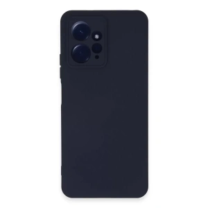 Xiaomi Redmi Note 12 4G Kılıf Nano içi Kadife Silikon - Lacivert