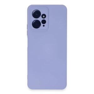 Xiaomi Redmi Note 12 4G Kılıf Nano içi Kadife Silikon - Lila
